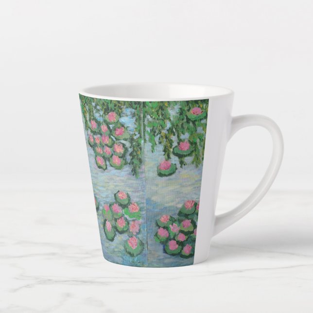 Caneca De Café Latte Água Lily nº 3 (Direita)