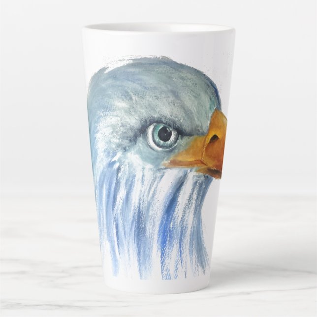 Caneca De Café Latte Águia (Frente)