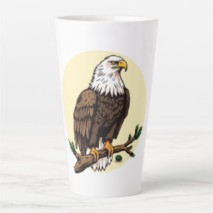Caneca De Café Latte Águia