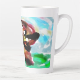 Caneca De Café Latte  Airedale Terrier