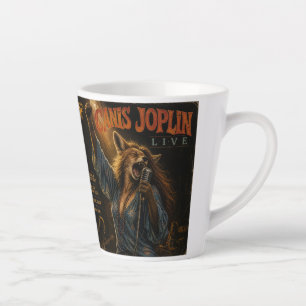 Caneca De Café Latte Álbum de Canis Joplin: uma Paródia