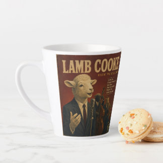 Caneca De Café Latte Álbum Lamb Cooke: uma Paródia