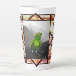 Caneca De Café Latte Aldo Meu Papagaio Amazon