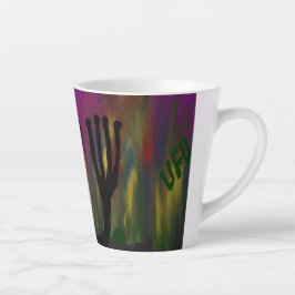 Caneca De Café Latte alien