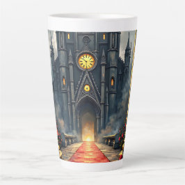 Caneca De Café Latte Altar ao Luar de Juramentos Eternos – Portal de Ca