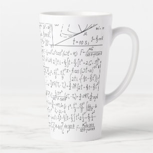 Caneca De Café Latte Amantes Matemáticos, Fórmula de Matemática, Geek d