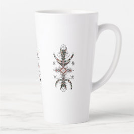 Caneca De Café Latte Amazigh Tifinagh Symbol Art – Berber sweatshirt