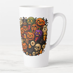 Caneca De Café Latte Amigável Frenzy