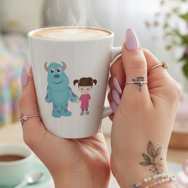 Caneca De Café Latte Amigos (Criador carregado)