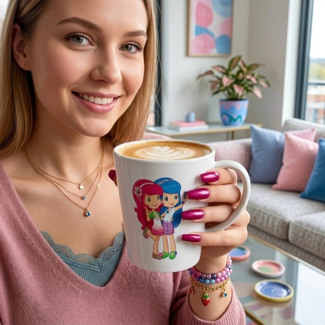 Caneca De Café Latte Amigos (Criador carregado)