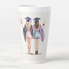 Caneca De Café Latte Amigos do formando