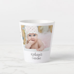 Caneca De Café Latte Amo-te, vovó.