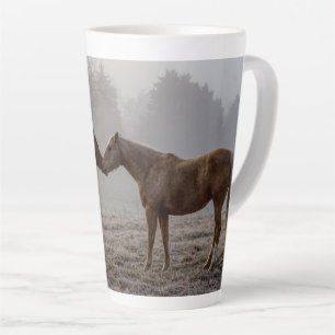 Caneca De Café Latte Amor de Cavalo