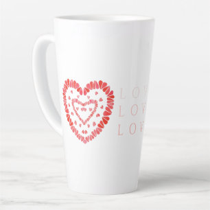 Caneca De Café Latte AMOR Tall Latch Mug