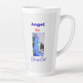 Caneca De Café Latte Angel, the Sassy Cat Mug