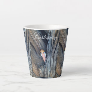 Caneca De Café Latte Ângulo entalado na árvore "Thunder Cove"