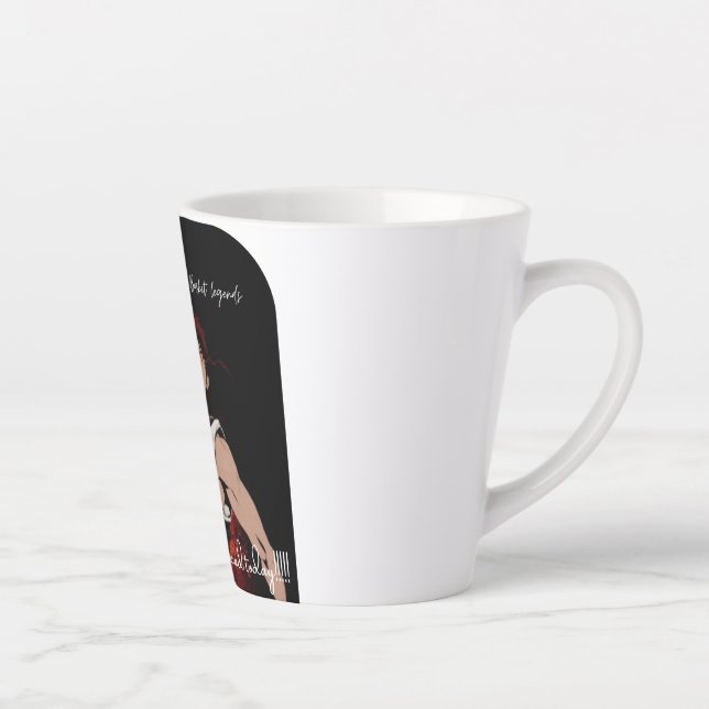 Caneca De Café Latte anime latte mug (Direita)