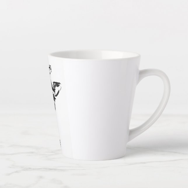Caneca De Café Latte Anonimal 2 (Direita)