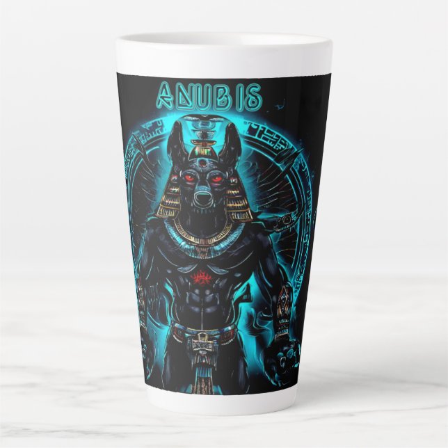 Caneca De Café Latte Anubis Latte Mug (Frente)