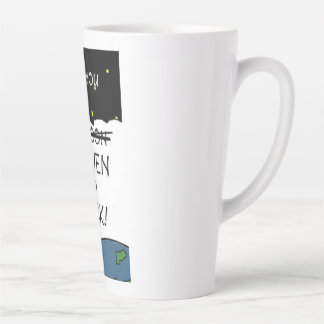 CANECA DE CAFÉ LATTE AO CÉU E AO LATTE MUG