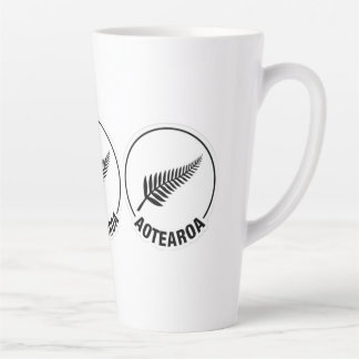 Caneca De Café Latte Aotearoa Nova Zelândia Latte Mug
