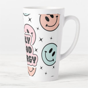 Caneca De Café Latte Apenas boa energia