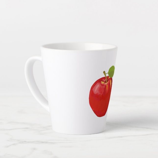 Caneca De Café Latte Apple (Ângulo esquerdo)