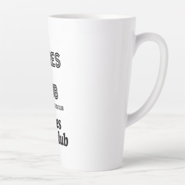 Caneca De Café Latte Apres Ski Club Coffee Mug – Winter Ski Lover Gift (Direita)