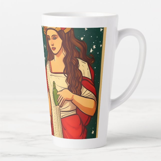 Caneca De Café Latte Aquário (Direita)