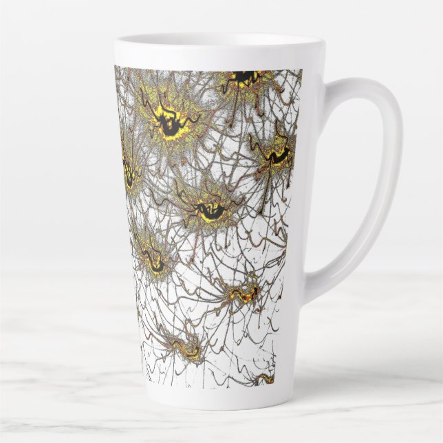 Caneca De Café Latte Arachnid Webcraft Latte Mug (Direita)