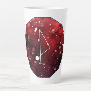 Caneca De Café Latte Archangel Jophiel Sigil Digital Art
