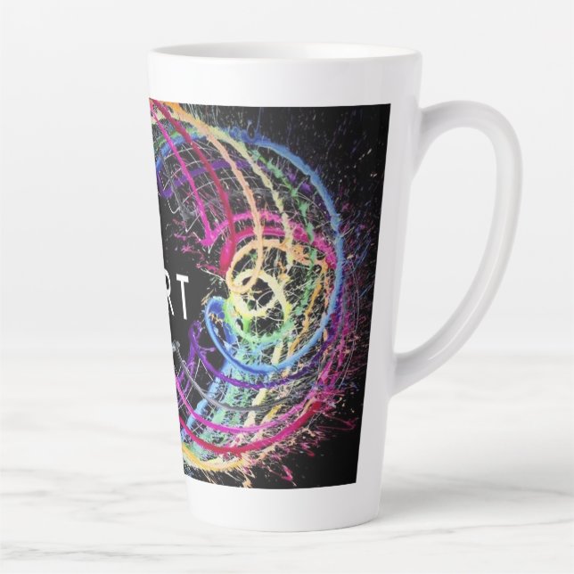 Caneca De Café Latte Arco Art Tall Mug (Direita)