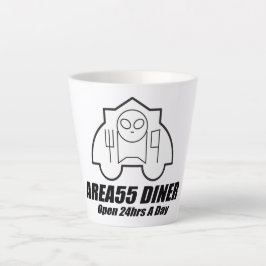 Caneca De Café Latte ÁREA Comida espacial55 JANTAR