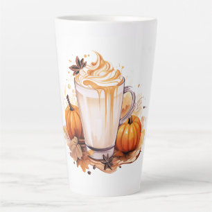 Caneca De Café Latte Arroz Latte Mug-Pumpkin