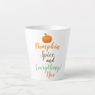 Caneca De Café Latte Arroz Latte Mug-Pumpkin