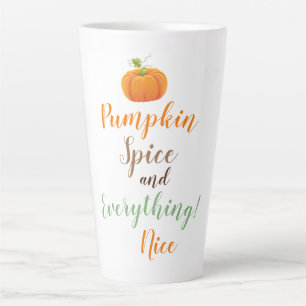 Caneca De Café Latte Arroz Latte Mug-Pumpkin