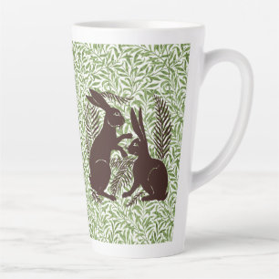Caneca De Café Latte Art Nouveau Par dos Coelhos De Morgan e Morris