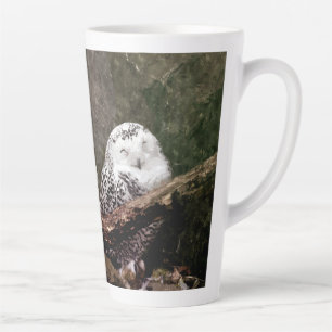 Caneca De Café Latte Arte de vida selvagem da floresta com casal de cor
