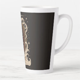 Caneca De Café Latte Arte Zodiac Celestial de Mug Latte