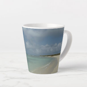 Caneca De Café Latte Aruban Beach II Linda cena natural