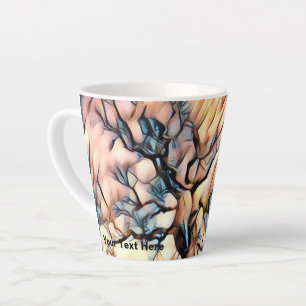 Caneca De Café Latte Árvore da Tempestade