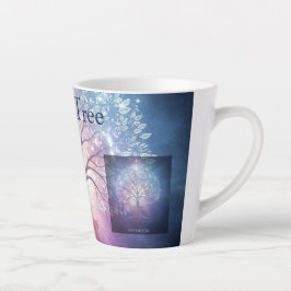 Caneca De Café Latte Árvore da Vida