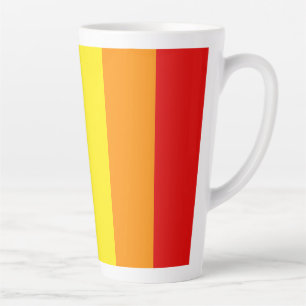 Caneca De Café Latte As cores do arco-íris