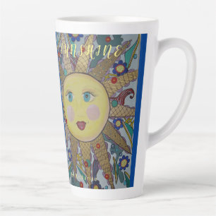Caneca De Café Latte As manhãs nunca pareciam tão boas! -MUG Latte