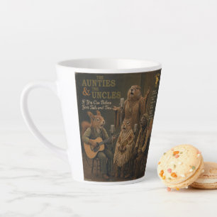 Caneca De Café Latte As Tias & os Tios: uma Paródia