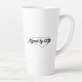Caneca De Café Latte Assinado por DEUS