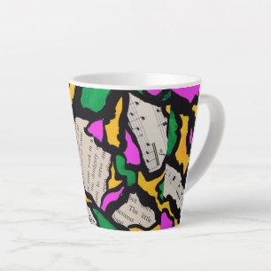 Caneca De Café Latte Assobiar Enquanto Você Trabalha