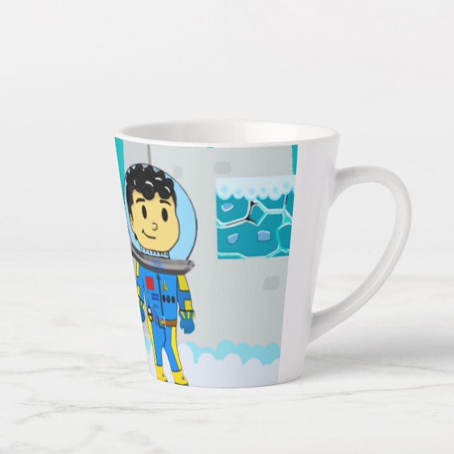 Caneca De Café Latte astronaut mug (Direita)
