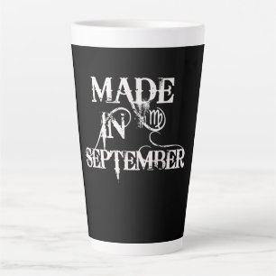 Caneca De Café Latte Até setembro Presente de aniversário Virgo Zod