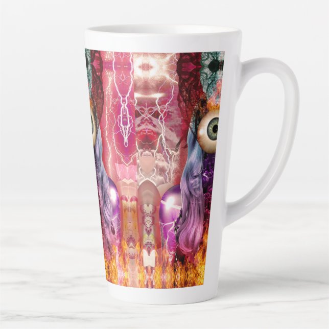 Caneca De Café Latte Atômica (Direita)